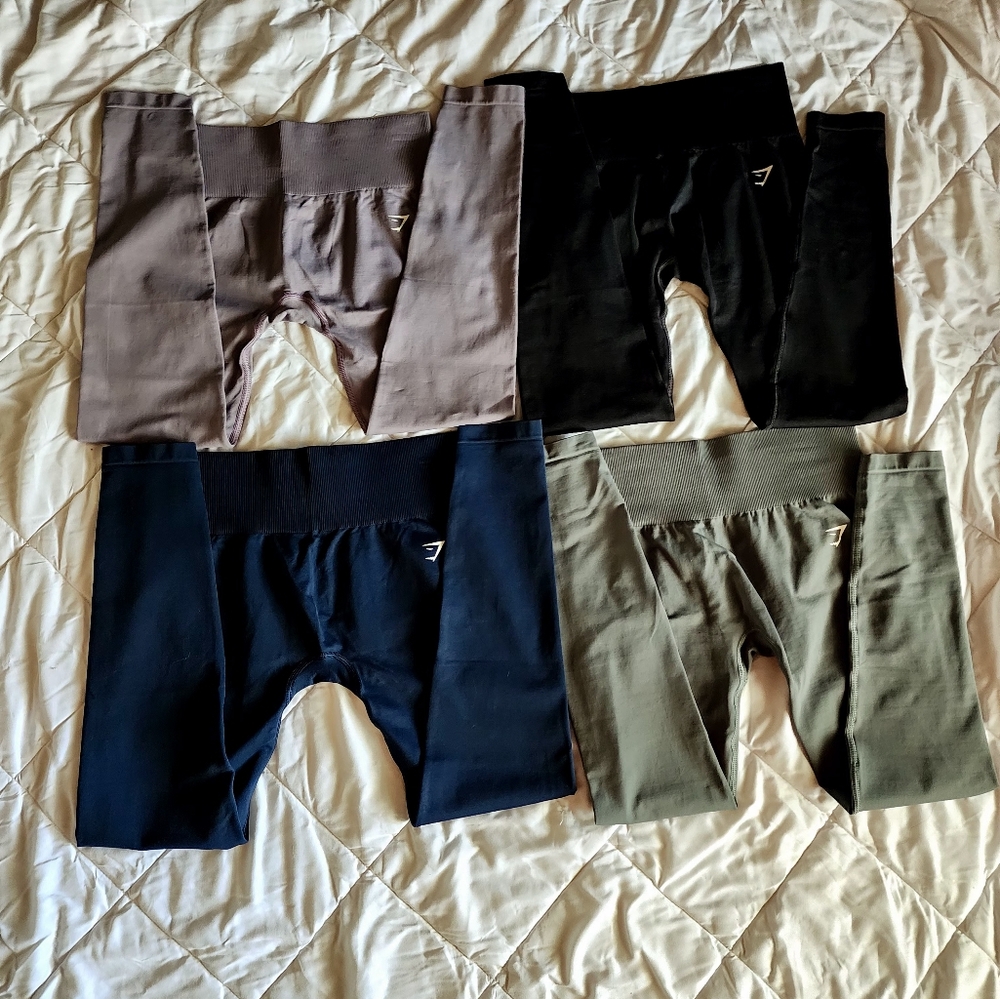 ❌️SOLD❌️ everyday seamless collections leggings bundle.  Medium. - Picture 3 of 14